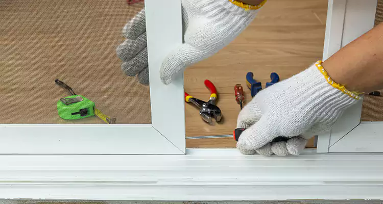 Sliding Glass Door Off Rails Repair in Alafaya, FL