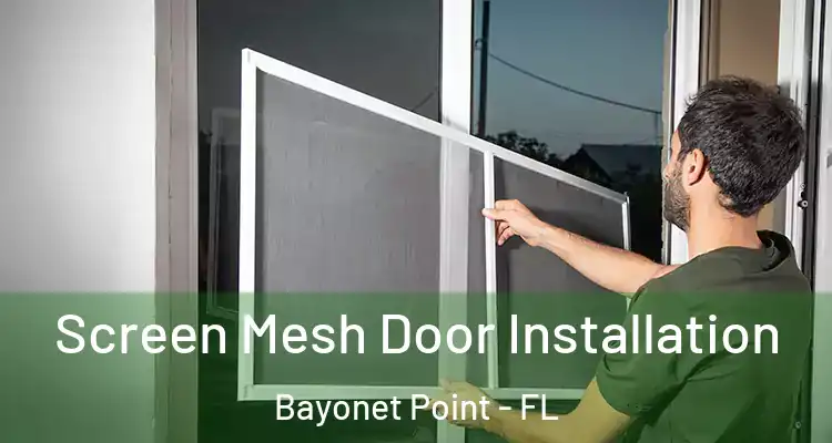  Screen Mesh Door Installation Bayonet Point - FL