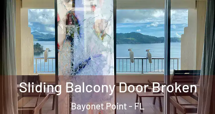  Sliding Balcony Door Broken Bayonet Point - FL